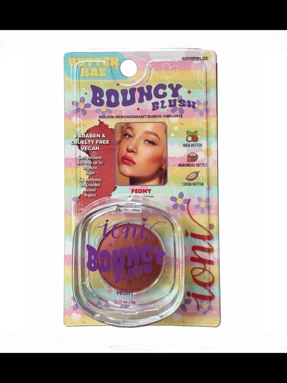 Ioni Bouncy Blush Peony - Creamy Pink Cheek Tint